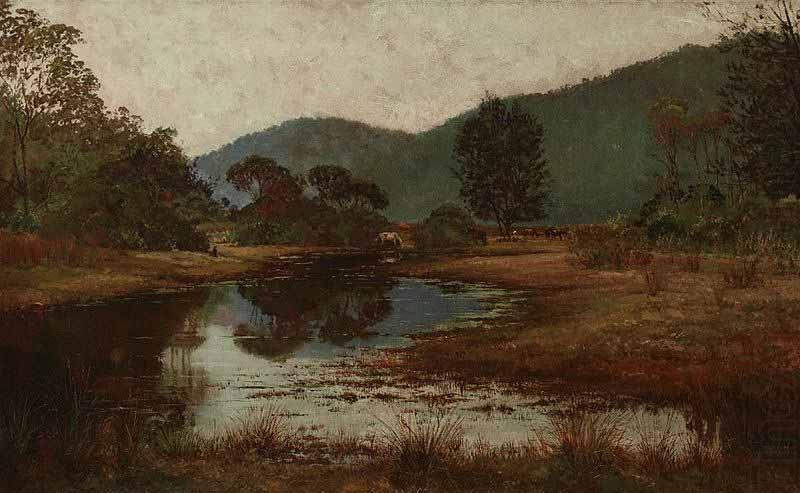 A Waterhole on the Hawkesbury, Julian Ashton